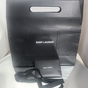 Saint Laurent Black Gift Bag